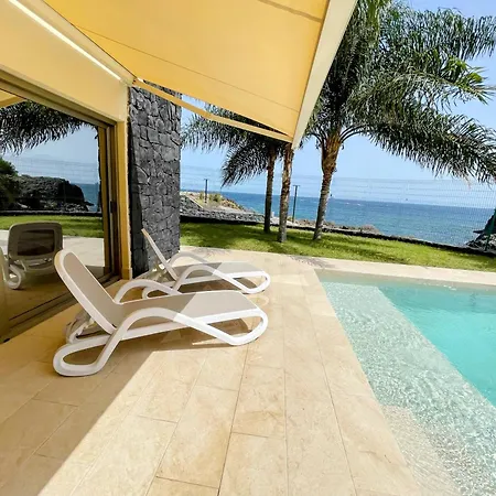 Luxury Oceanview De Nava With Heated Private Pool فيلة *